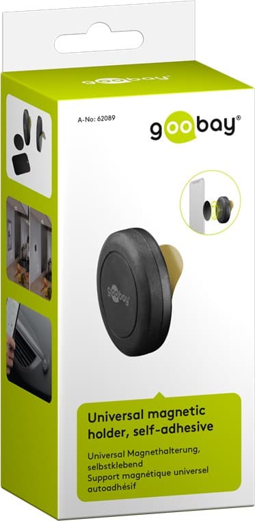 Magnetisk holder, selvklebende (45 mm)