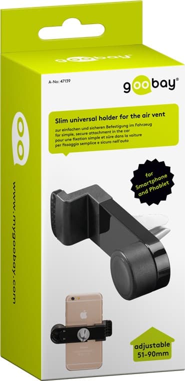 Universalholder til bilens ventilationsanlæg Slim