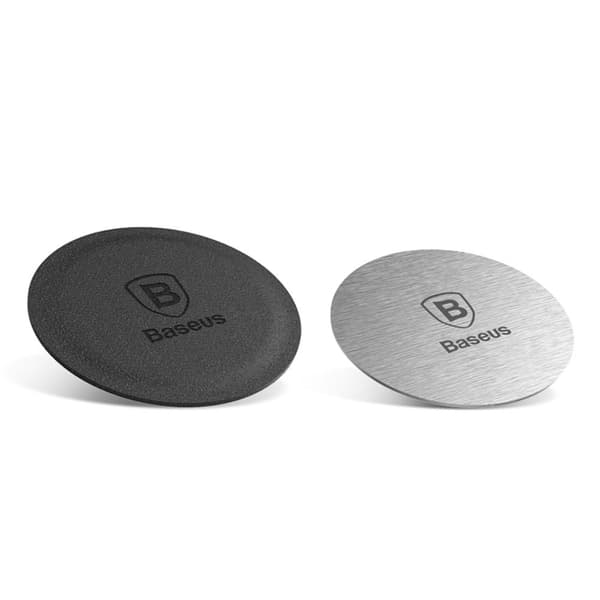 Baseus Magnetplattor till Bilhållare Svart, Silver