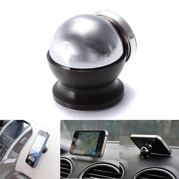 Ny Universal Car Mount Kit Magnetisk metallhållare för telefon PDA GPS Tablet