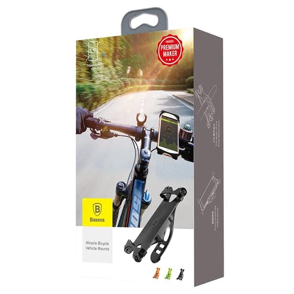Baseus Bicycle Mounts Phone Holder Black