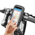 Miniatyrbild 3 av 4: Stöd för smartphone - Akashi - 4.5'' till 5.7'' - Vattentät - Rotera 360° - Cykel/Motorcykelstyre