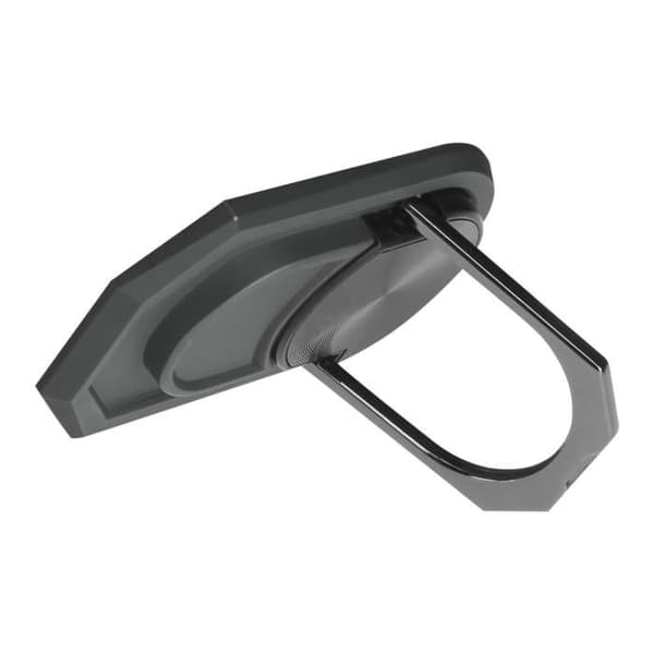 Smartphonehållare - Grå - Zinklegering - Rotera 360° - Kompatibel med magnetiska hållare