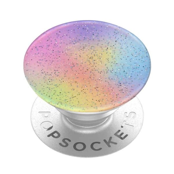 Tillbehör för smartphone - POPSOCKETS - Pastell Glitter - Video Stöd - Återvinningsbar - Universell