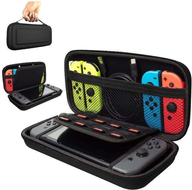 Förvaringsväska hård - Fodral till Nintendo Switch - Organizer