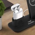 Miniatyrbild 4 av 4: Laddstation iPhone / Apple Watch / Airpods Quick Charge LinQ Svart