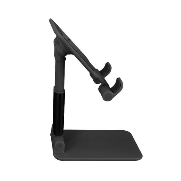 Stödbyrå Universell - Svart - Justerbar Stång 20 cm - Justerbar Vinkel 0 till 140° - Antislipbas