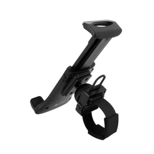 Telefon-/Tabletstativ - LINQ - Styrfäste - 360° roterande - Kompatibel 110-205mm - Svart