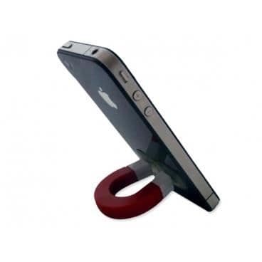 Magnethållare med röda sugkoppar smartphone surfplatta tillbehör.