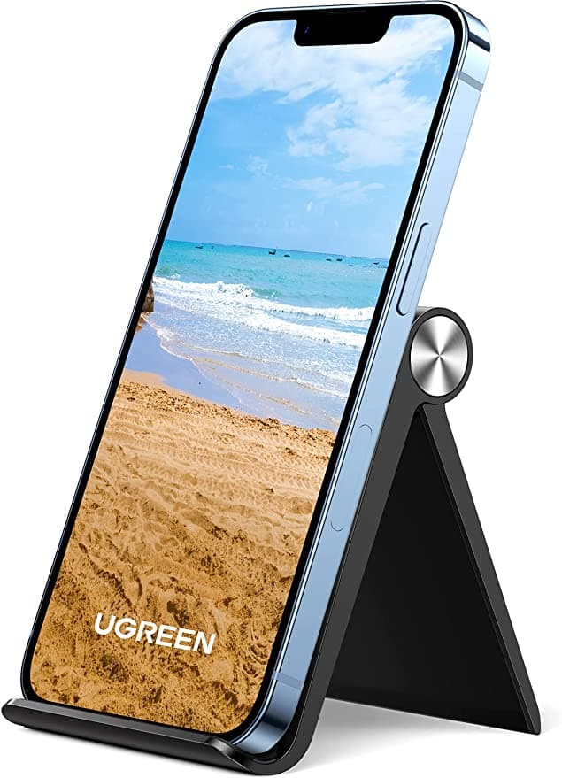 UGREEN Mini Telefonhållare Justerbar Skrivbord Vikbart Telefonställ