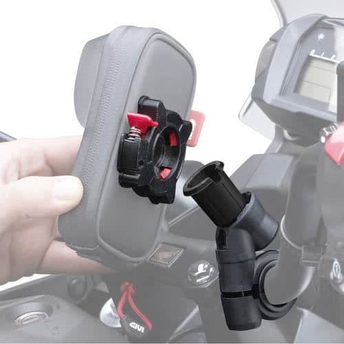 GIVI Motorcykeltillbehör Universal GPS - Smartphonehållare S955