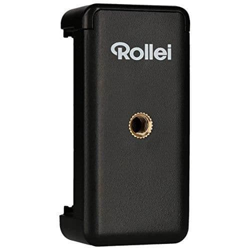 Rollei Smartphone Hållare - Universalhållare för din smartphone - Kompatibel med smartphones upp till 2263 bredd Svart