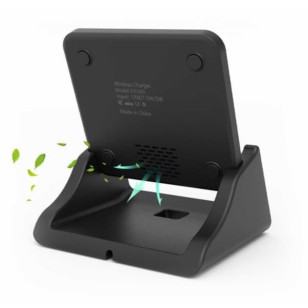 Mobile Stand Wireless Charger 10W Qi -latauslevy