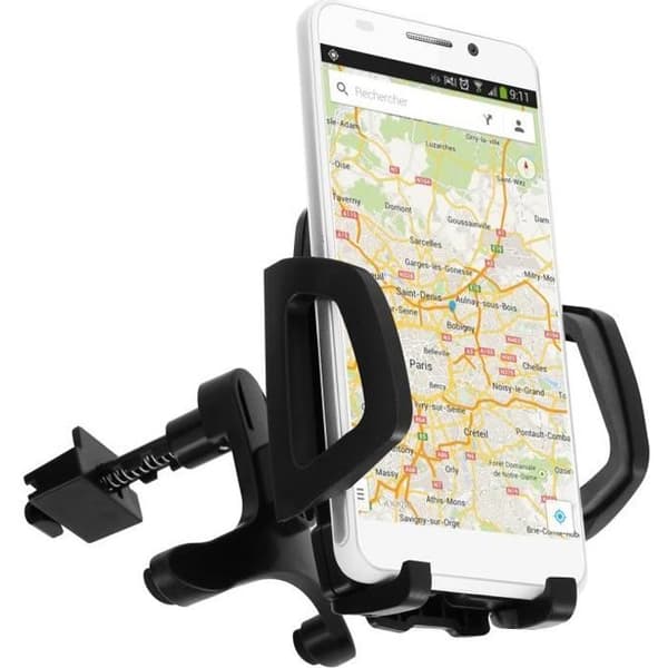 Universal 360° roterande bilhållare för Smartphone - ventilationsgaller