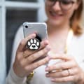 Miniatyrbild 3 av 4: PopGrip - POPSOCKETS - Hjärtflik - Infällbar - Ultralätt - Videostöd