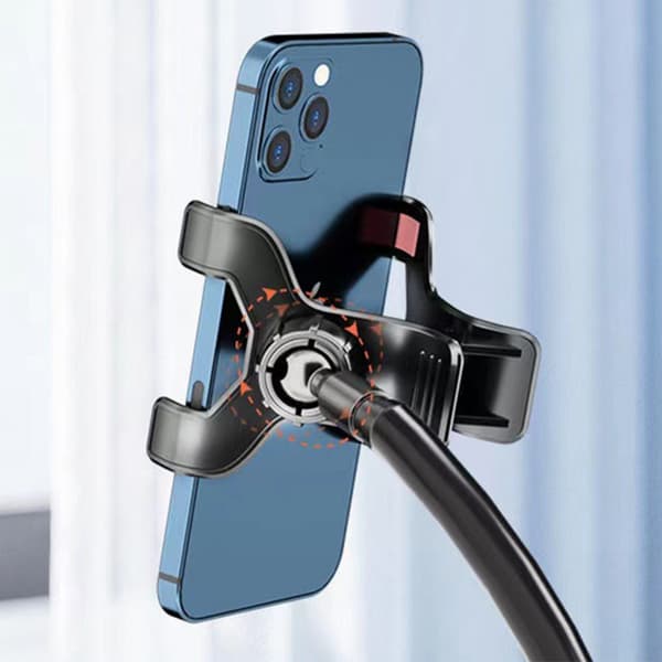 Mobilholder med flexibel hals