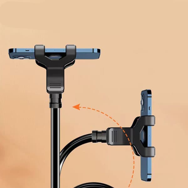 Mobilholder med flexibel hals
