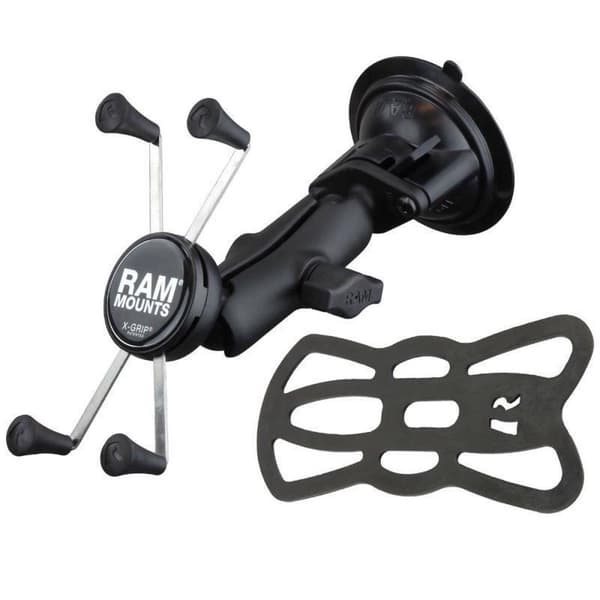 RAM-kiinnikkeet X-Grip Large -puhelinteline Twist-Lock-imukuppijalustalla