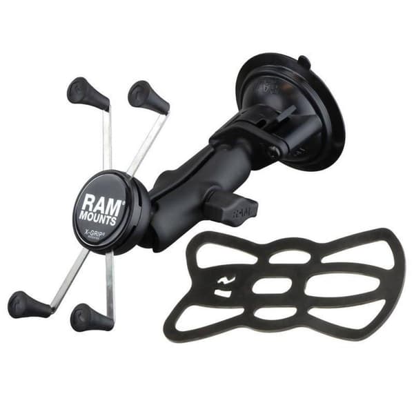 RAM-kiinnikkeet X-Grip Large -puhelinteline Twist-Lock-imukuppijalustalla