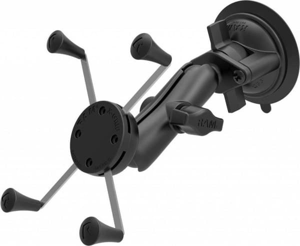 RAM-kiinnikkeet X-Grip Large -puhelinteline Twist-Lock-imukuppijalustalla