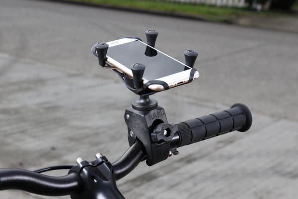 RAM-fästen X-Grip-telefonfäste med låg profil Tough-Claw-bas