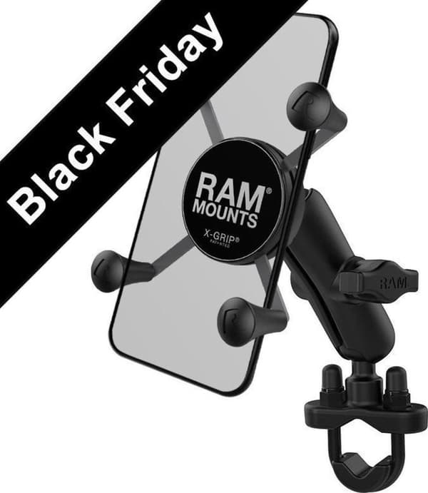 RAM Mounts X-Grip Phone Mount med U-Bolt base til styr