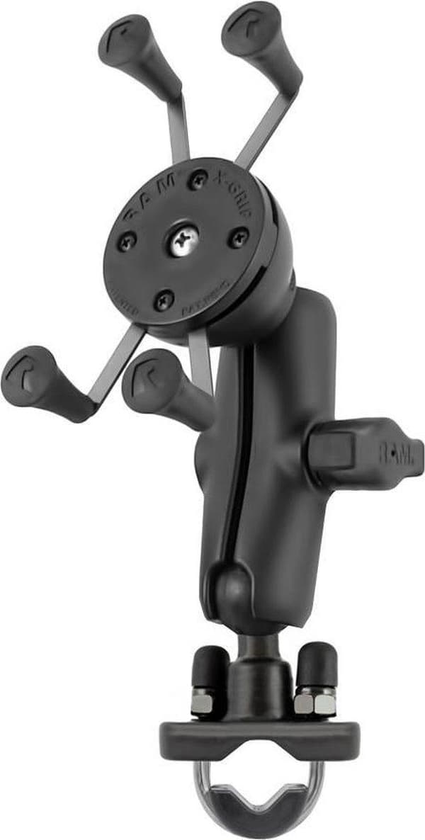 RAM Mounts X-Grip Phone Mount med U-Bolt base til styr Sort