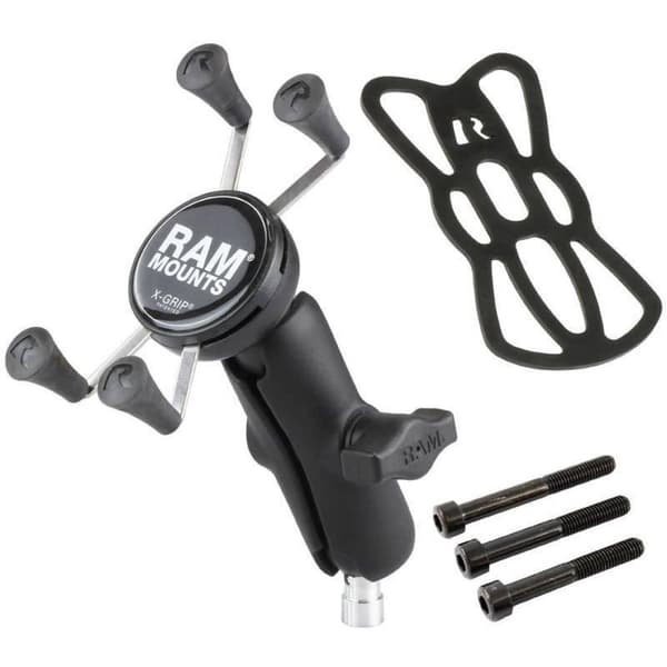 RAM Mounts X-Grip Phone Mount med motorcykelstyrklemmebase