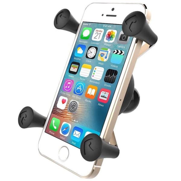 RAM Mounts X-Grip Phone Mount med motorcykelstyrklemmebase