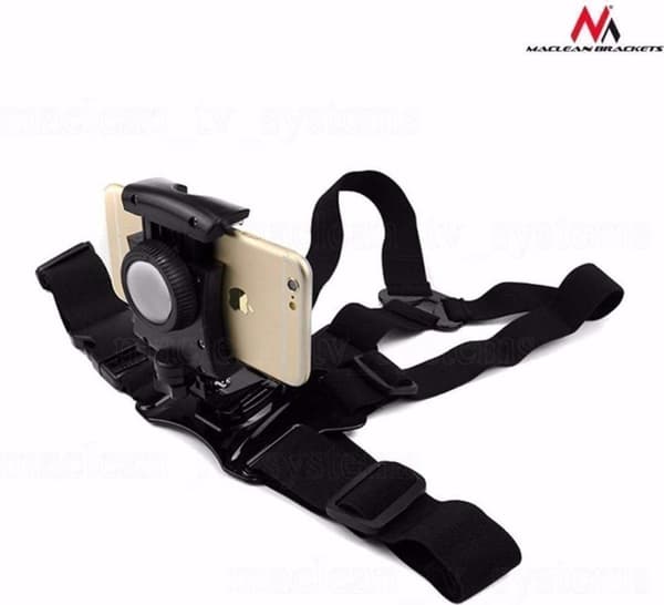 Bryststrop til Mobiltelefon Kamera Sport Holder Maclean MC-773