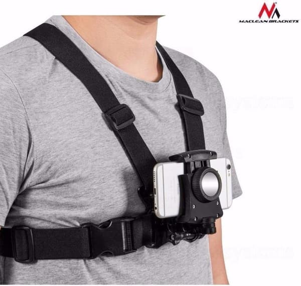 Bryststrop til Mobiltelefon Kamera Sport Holder Maclean MC-773