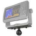 Miniatyrbillede 2 af 3: RAM Mounts universalplade til elektroniske marineenheder - 158 x 50 mm, forskellige hulmønstre (RAM-111BU)