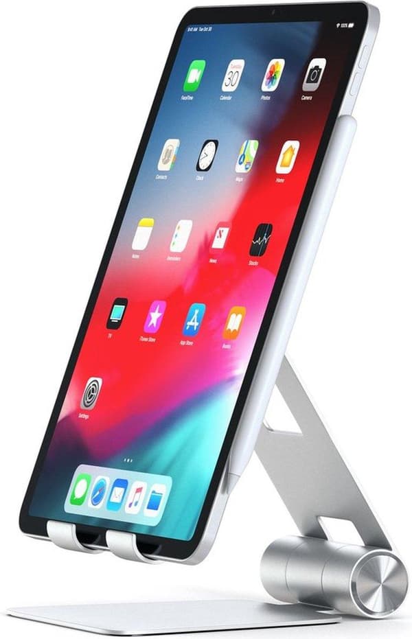 Satechi R1 - Justerbart mobilstativ velegnet til tablet og notebook - Sølv