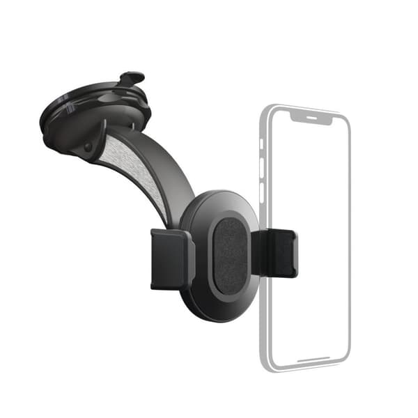 Hama Move bilmobiltelefonholder med sugekop, 360 grader drejelig, universal (00201513) Sort