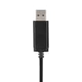 Pikkukuva 6 / 6: Hama PC Office Headset "HS-USB250" - kuulokkeet - on-ear - langallinen - USB - musta, hopea