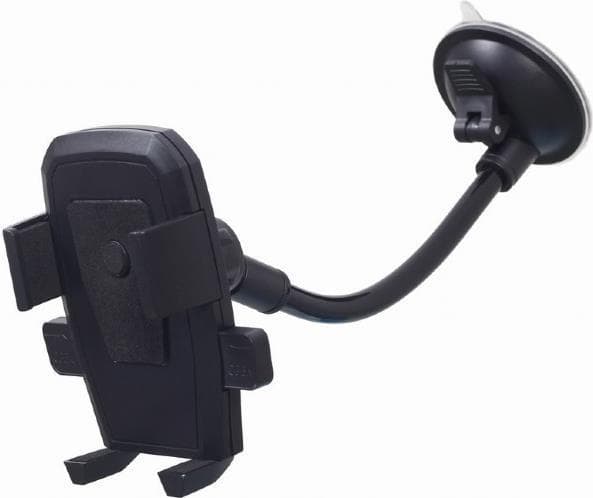 Gembird TA-CHW-04 - Car mount for mobile phone - with flexible neck - up to 15.20cm (6") (TA-CHW-04) Svart