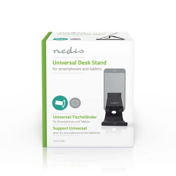 Nedis SDSD100BK Smartphone/Tablet Stand Justerbar Sort