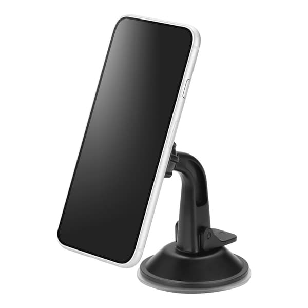Deltaco Magnetisk Smartphoneholder med sugekop til bil
