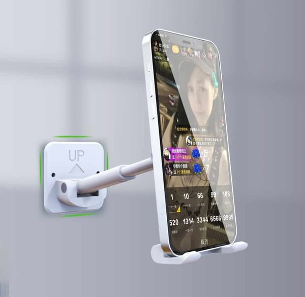 Mobilhållare - Väggmonterad Flexibilitet för Din Smartphone