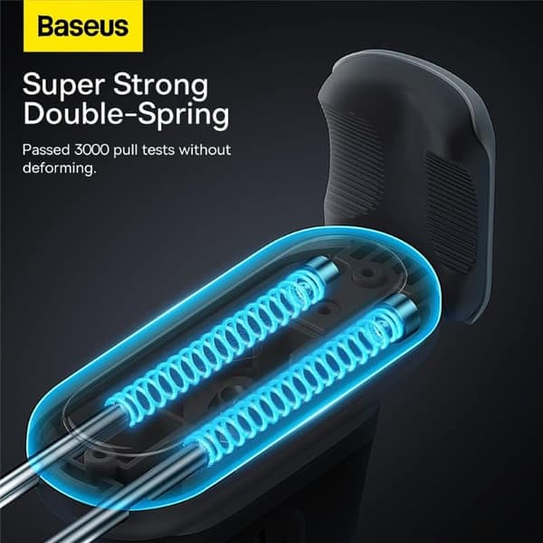 BASEUS Steel Cannon 2 Bilholder - Sort