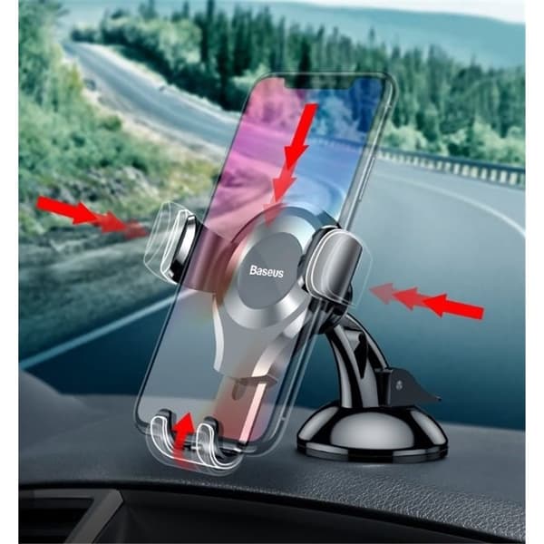 BASEUS Gravity Osculum Bilholder - Sort