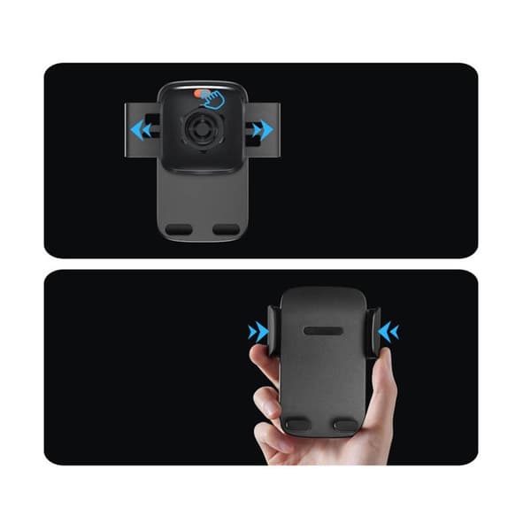 BASEUS Easy Control Pro Clamp autoteline - Musta