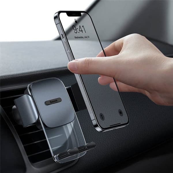 BASEUS 2in1 bilholder - Sort