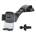 Miniatyrbillede 2 af 10: BASEUS 2in1 bilholder - Sort