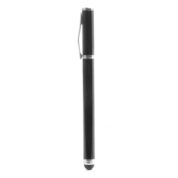 Stylus Pen för Touchskärmar med Kulspetspenna - Svart