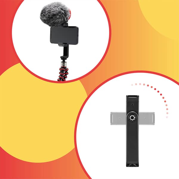 Stativsæt Smartphone GorillaPod Go 500 + GripTight 360 Rød