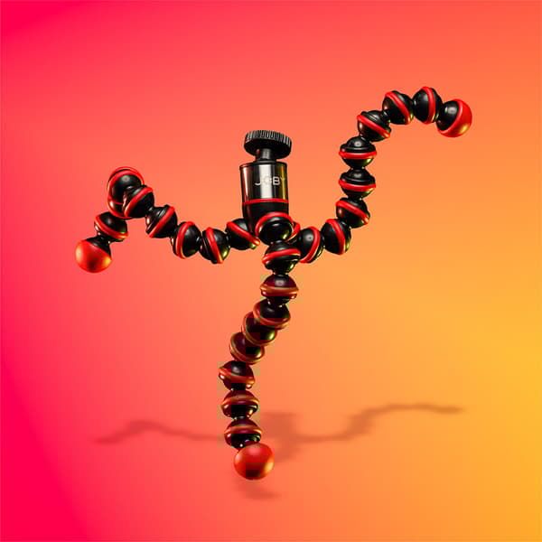 Stativsæt Smartphone GorillaPod Go 500 + GripTight 360 Rød