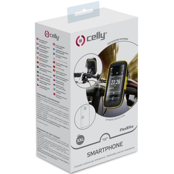 Vanntett mobiltelefonholder for sykkel