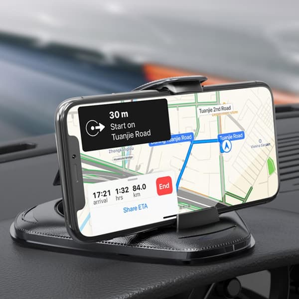Mobiltelefonholder for dashbordet i bilen Universalholder for smarttelefoner og navigasjonssystemer i bilen