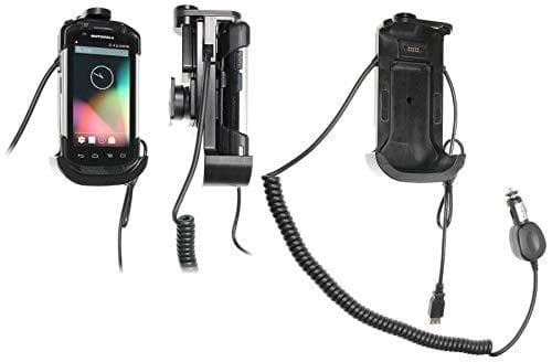 Brodit Aktiv holder med cig-stik - køretøjsholder/oplader til mobiltelefon - til Symbol TC70, Zebra TC75 (512862)